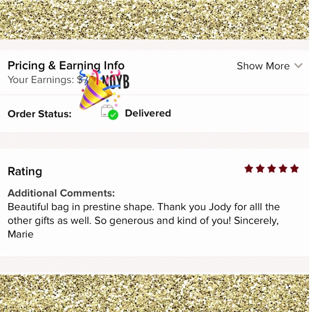 Love note ⭐️⭐️⭐️⭐️⭐️♥️
